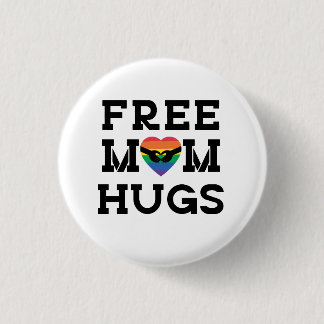 Bóton Redondo 2.54cm Free Mãe Hugs