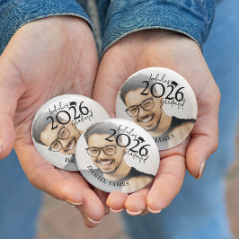 Bóton Redondo 2.54cm Fun Look who's Graduated Photo Graduation