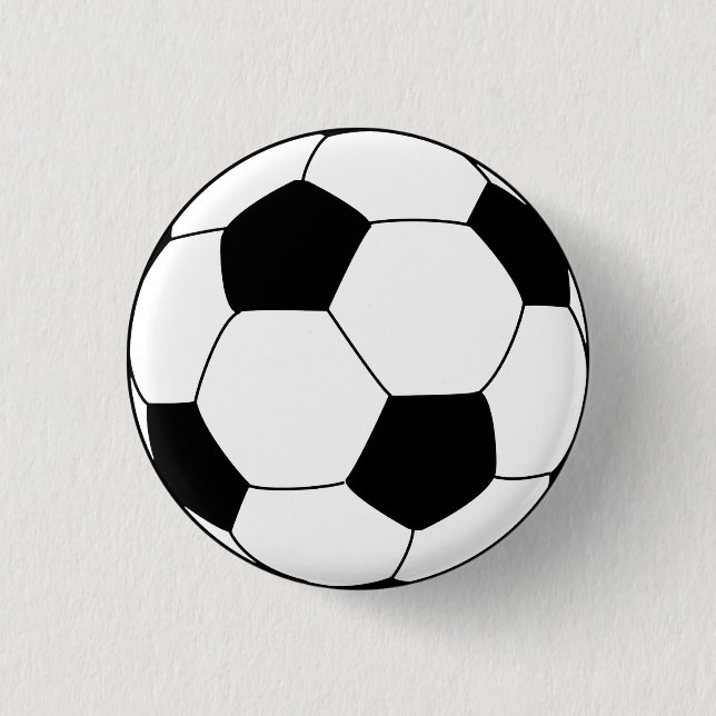 Bóton Redondo 2.54cm Futebol de futebol (Frente)