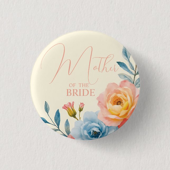 Bóton Redondo 2.54cm Garden Serenade (Frente)