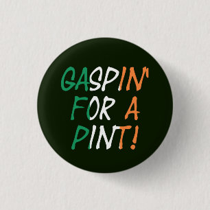 Bóton Redondo 2.54cm Gaspin for a pint pbcn