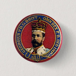 Bóton Redondo 2.54cm George V - Botão
