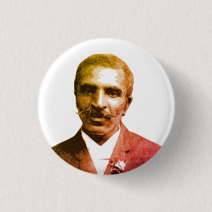 Bóton Redondo 2.54cm George Washington Carver