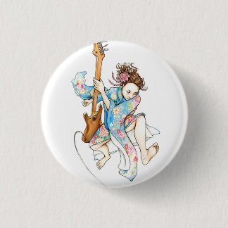 Bóton Redondo 2.54cm "Gire" o Pin original selvagem da divisão de Erica