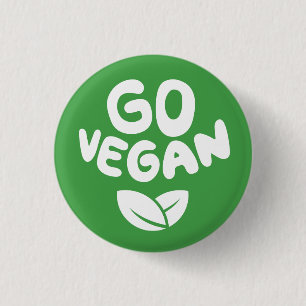 Bóton Redondo 2.54cm Go Vegan Green