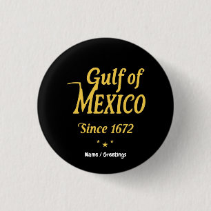 Bóton Redondo 2.54cm Golfo do México desde 1672, mergulho profundo na h