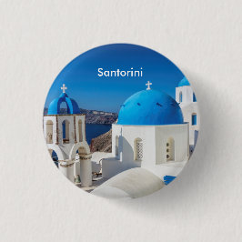 Bóton Redondo 2.54cm Grécia Santorini