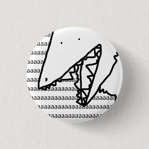 Bóton Redondo 2.54cm gritando o botão do gambá mas realmente