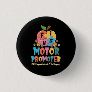 Bóton Redondo 2.54cm Groovy Fine Motor Promoter Terapêutica Profissiona