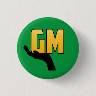 Bóton Redondo 2.54cm Grope me - botão pequeno