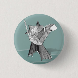 Bóton Redondo 2.54cm Guerreiro de Digitas