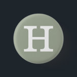 Bóton Redondo 2.54cm "H"' Alphabet Collectible (# 8)<br><div class="desc">Botão "H" nº 8 (de 20) da série "A-Z" de coleção." Estas teclas incluem: 1) uma maneira divertida e encorajadora de ensinar às crianças o alfabeto inglês - dar-lhes um botão de cada vez por cada novo conjunto de letras que estão aprendendo 2) um excelente presente para um professor de...</div>