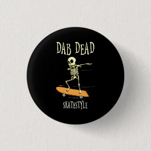 Bóton Redondo 2.54cm Halloween Dabbing Skatstyle