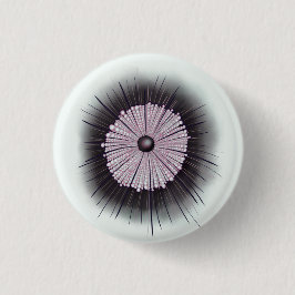 Bóton Redondo 2.54cm Heliozoa Microbiology Digital Art