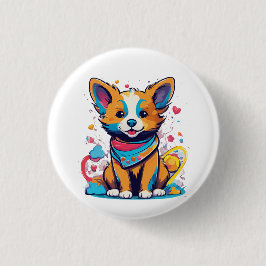 Bóton Redondo 2.54cm High-Quality & Customizable