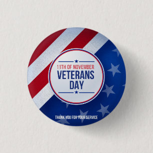 Bóton Redondo 2.54cm Honrando todos os que serviram