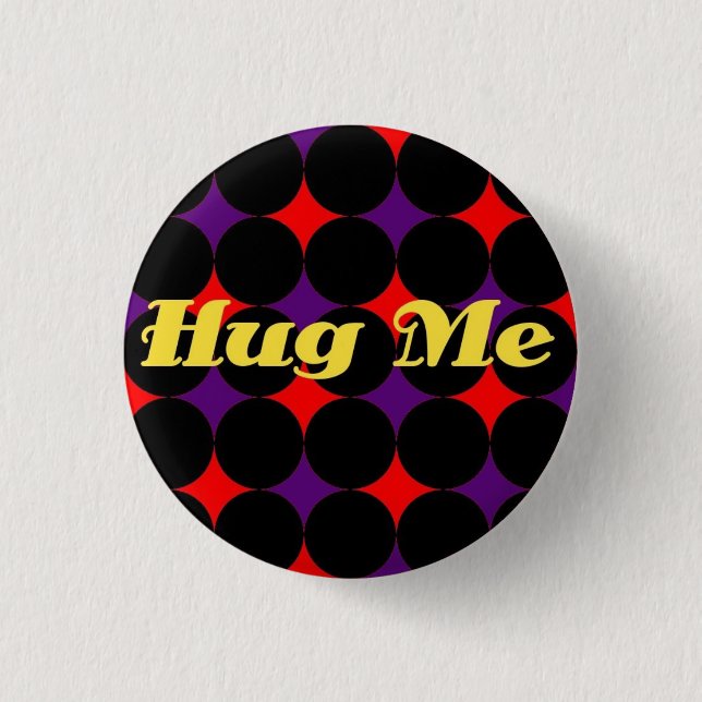 Bóton Redondo 2.54cm Hugme (Frente)