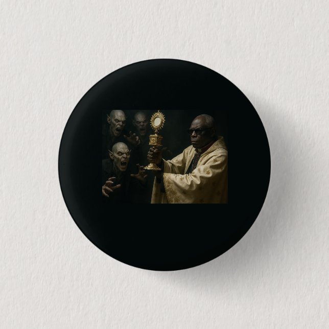 Bóton Redondo 2.54cm 'If the Pope were Blade' (Frente)