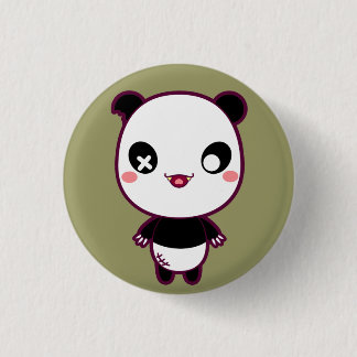 Bóton Redondo 2.54cm Ijimekko a panda da intimidação
