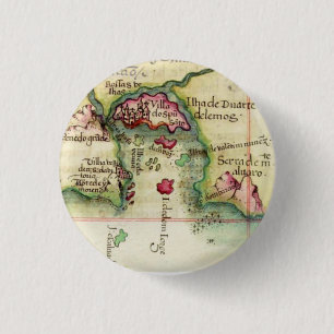 Bóton Redondo 2.54cm Ilha de Duarte de Lemos (ca.1586)