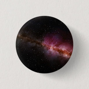 Bóton Redondo 2.54cm Imagem do universo 