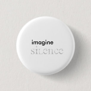 Bóton Redondo 2.54cm imagine, silencie