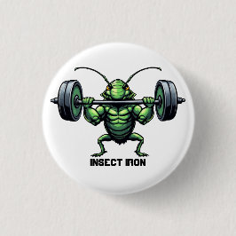 Bóton Redondo 2.54cm Insetar Ferro