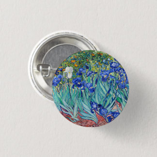 Bóton Redondo 2.54cm Irises Vincent van Gogh