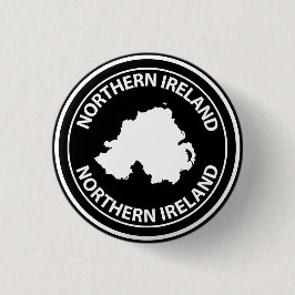 Bóton Redondo 2.54cm Irlanda do Norte