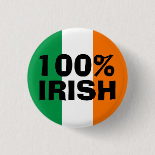 Bóton Redondo 2.54cm Irlandês de 100%
