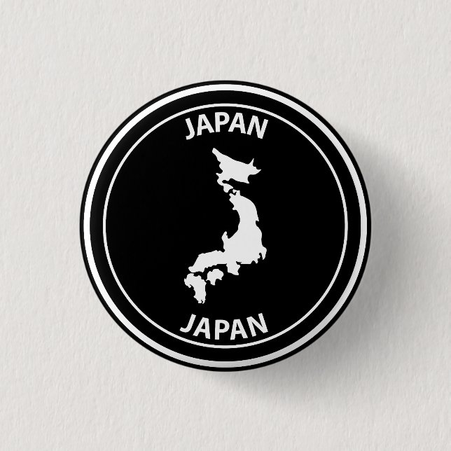 Bóton Redondo 2.54cm Japão (Frente)