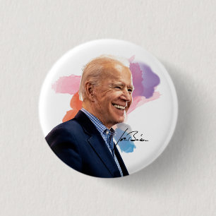 Bóton Redondo 2.54cm Joe Biden 2020