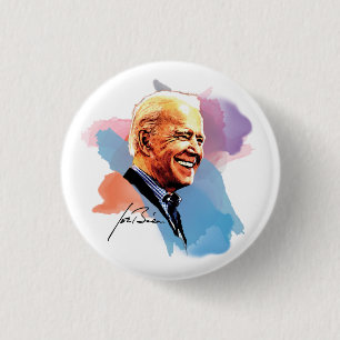 Bóton Redondo 2.54cm Joe Biden 2020