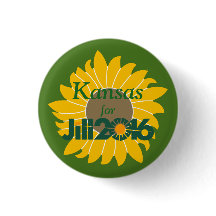 Kansas para o botão da caneca de cerveja de Jill