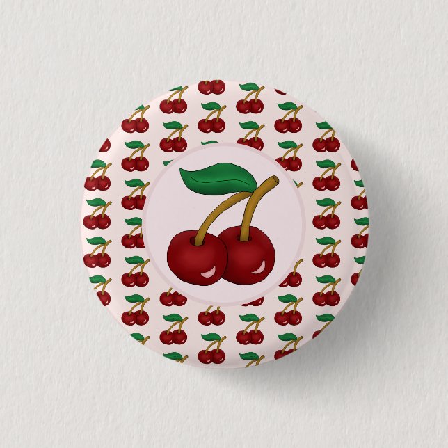 Bóton Redondo 2.54cm Kirschen (Frente)