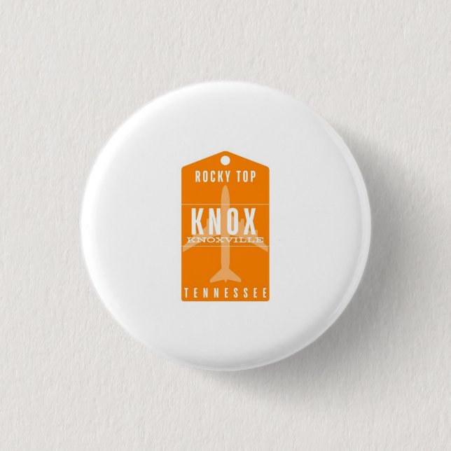 Bóton Redondo 2.54cm Knoxville, TN Gameday Button (Frente)