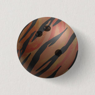 Bóton Redondo 2.54cm Laranja Bola de boliche