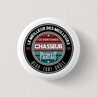 Bóton Redondo 2.54cm Le véritable chasseur parfait