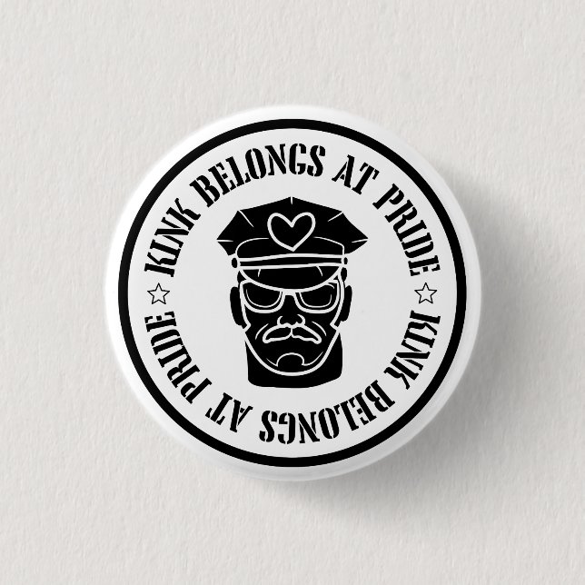 Bóton Redondo 2.54cm Leather Roots (Frente)