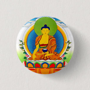 Bóton Redondo 2.54cm Legal tatuagem tibetana thangka Aksobhya