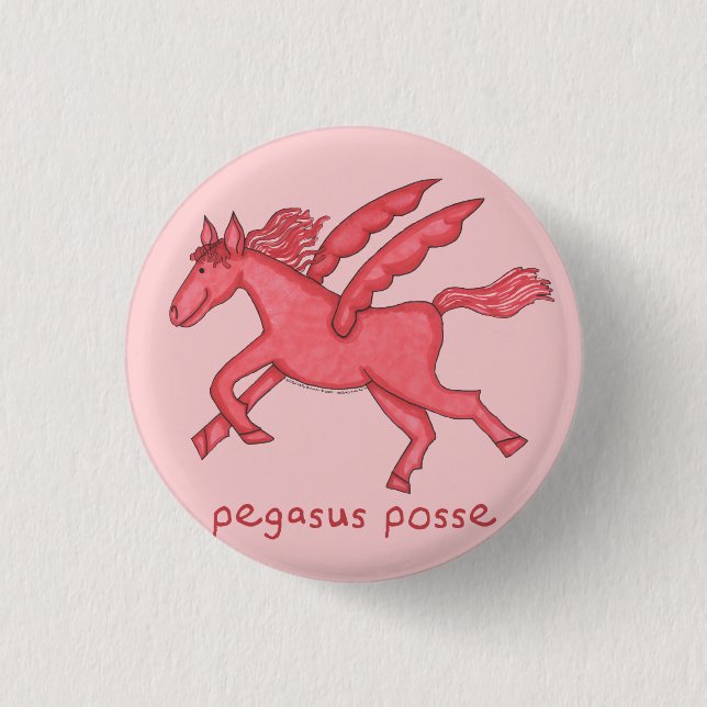 Bóton Redondo 2.54cm Legião de Pegasus 1-1/4" redondo (Frente)