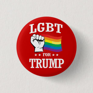 BÓTON REDONDO 2.54CM LGBT PARA TRUMP