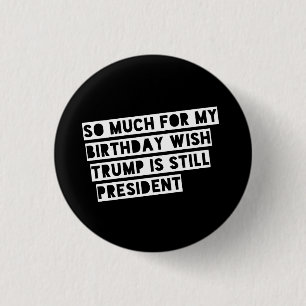 Bóton Redondo 2.54cm Liberal político engraçado de Democrata do humor