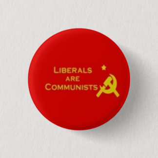 Bóton Redondo 2.54cm Liberals=Communists