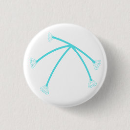 Bóton Redondo 2.54cm Lightness Diamand Tree for new Tees