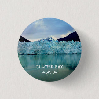 Bóton Redondo 2.54cm Lista de baldes do Glacier Bay National Park Alask