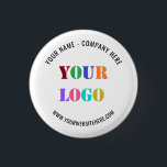 Bóton Redondo 2.54cm Logotipo comercial personalizado e botão de Promoc<br><div class="desc">Cores e fontes personalizadas - Design seu próprio botão personalizado com o logotipo e nome da sua empresa no site ou com o Promocional de texto personalizado Botões de negócios / presente - Adicione seu logotipo / imagem - Código e texto de foto ou QR / informações / mais -...</div>