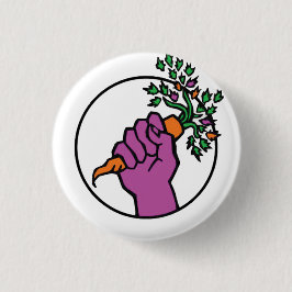 Bóton Redondo 2.54cm logotipo da Food Not Bombs