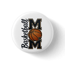 Mãe de Basquete Estilo Varsity Dourado Time Esport
