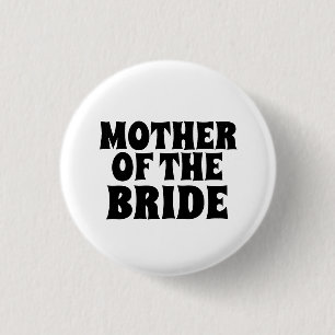 Bóton Redondo 2.54cm MÃE DOS botões redondos BRIDE